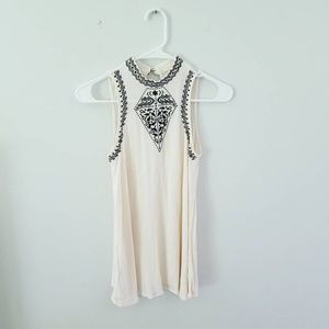 Mossimo Embroidery Tank